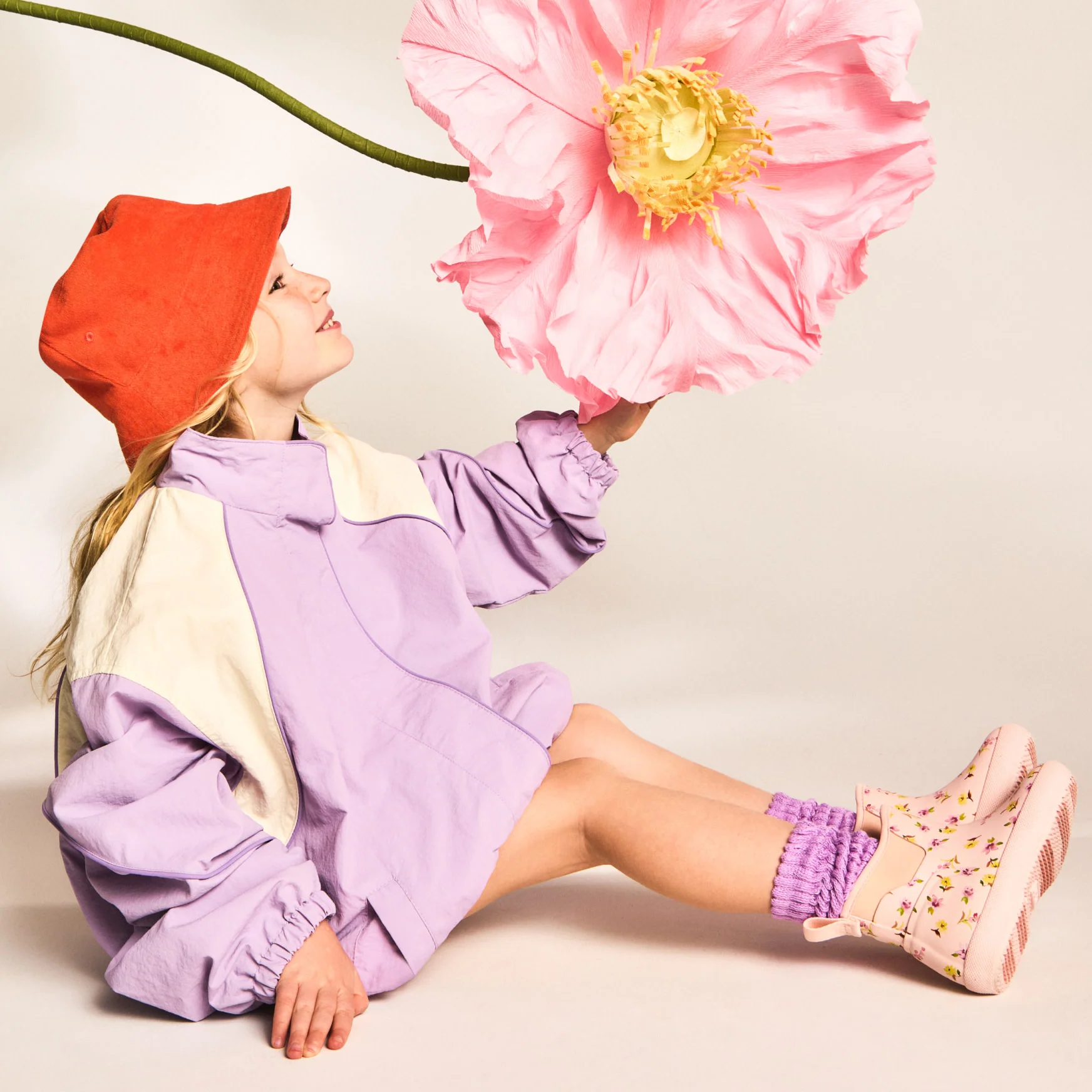 Little Kids Finley Pull On Waterproof Rain Boots - Image 3